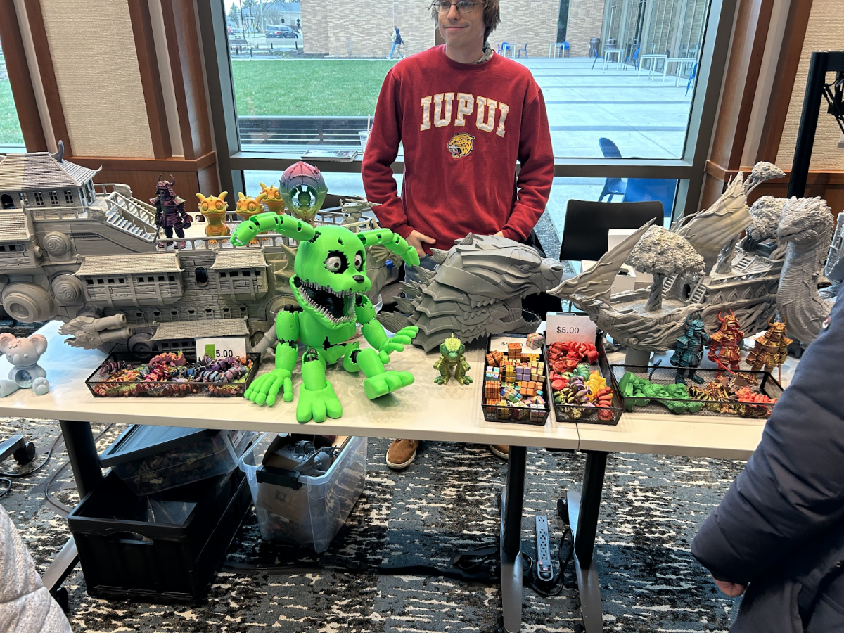 3D Printed Products On Display in the Library