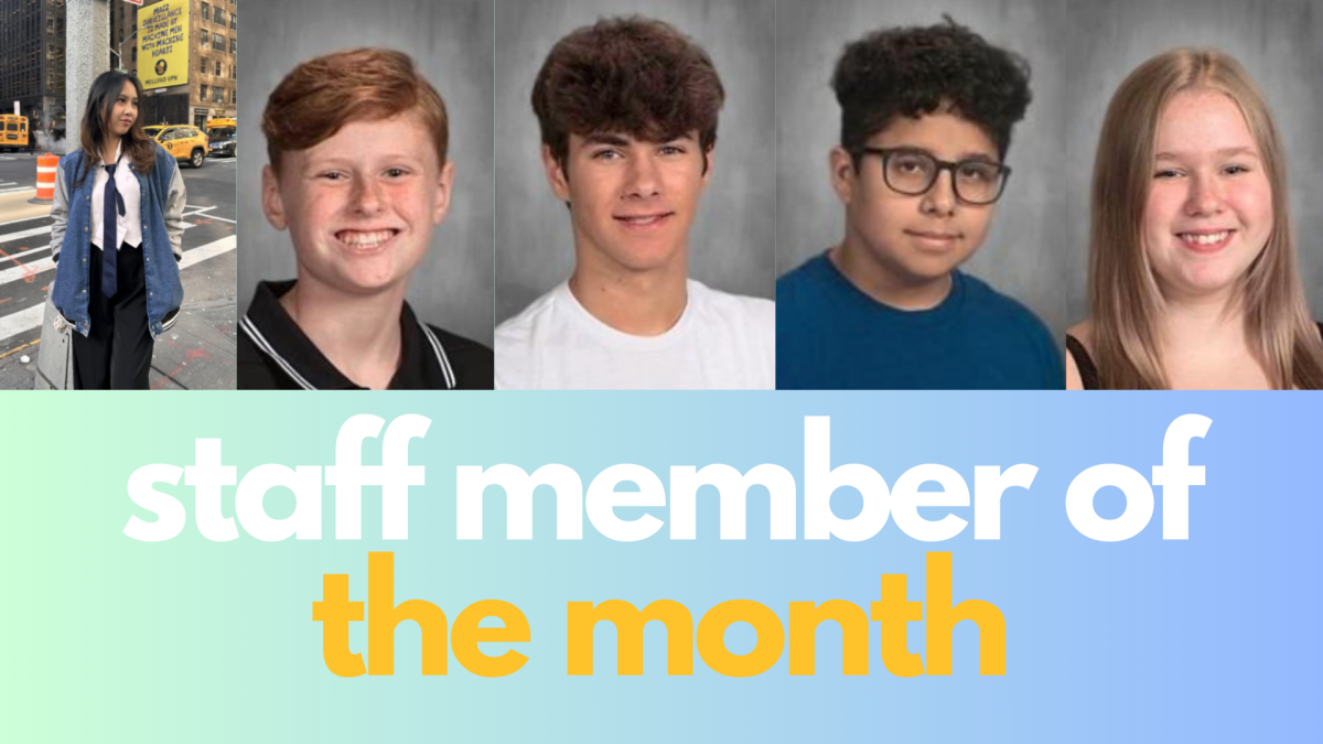 November Student Staff Member of the Month