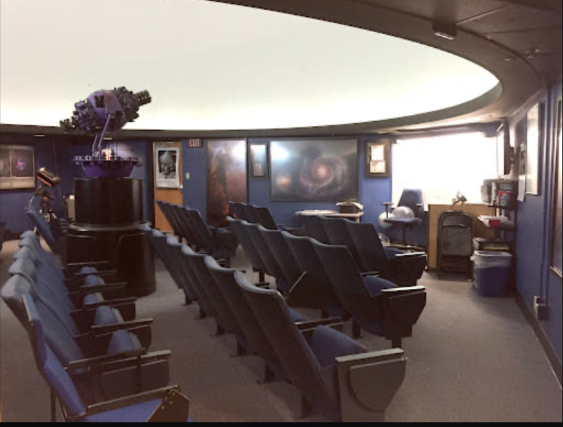 A shot of the astronomy room